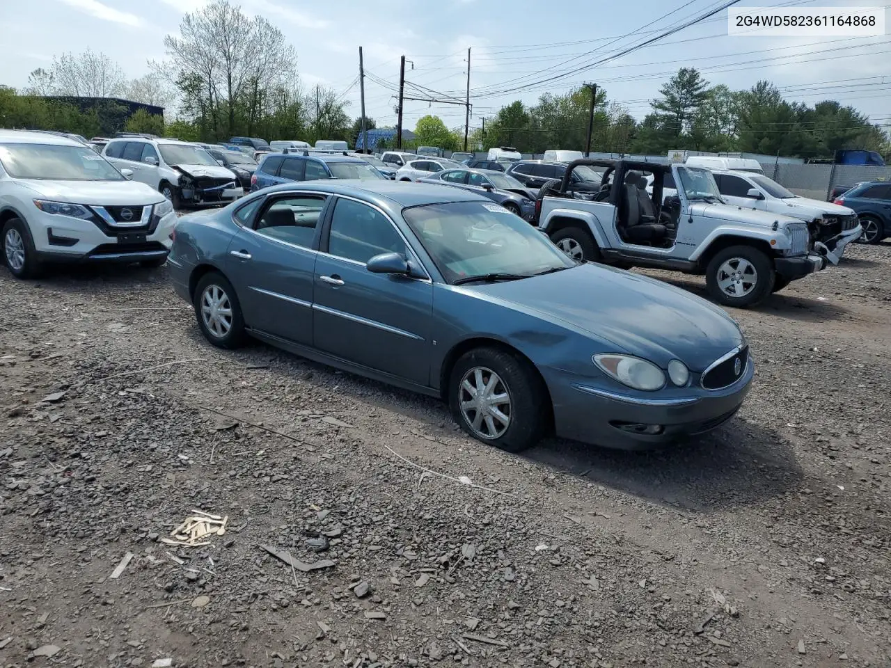 2006 Buick Lacrosse Cxl VIN: 2G4WD582361164868 Lot: 55201655