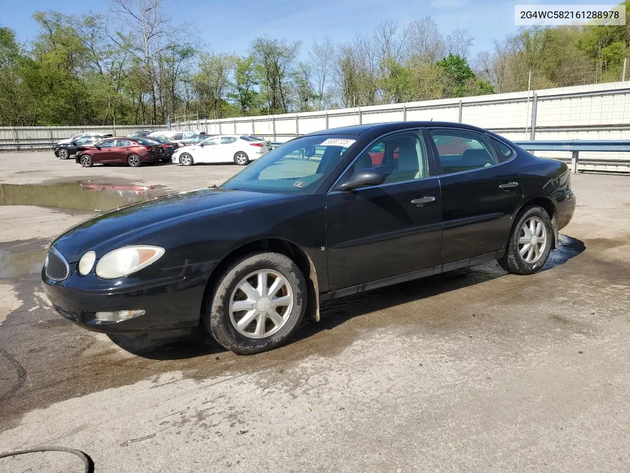 2006 Buick Lacrosse Cx VIN: 2G4WC582161288978 Lot: 55307725