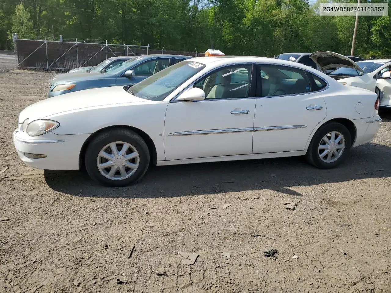 2006 Buick Lacrosse Cxl VIN: 2G4WD582761163352 Lot: 55427545