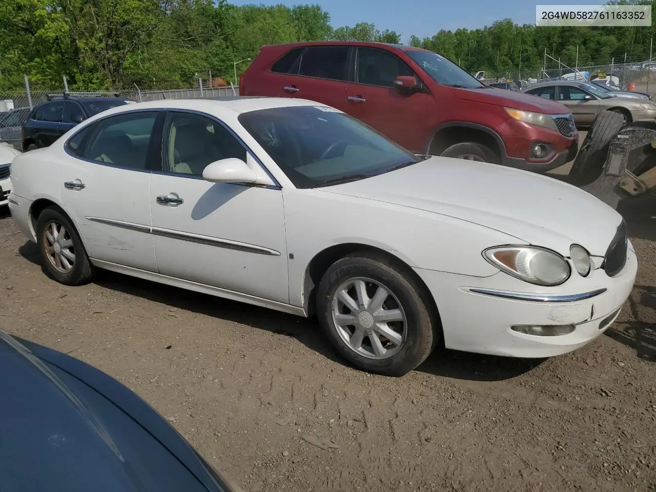 2006 Buick Lacrosse Cxl VIN: 2G4WD582761163352 Lot: 55427545