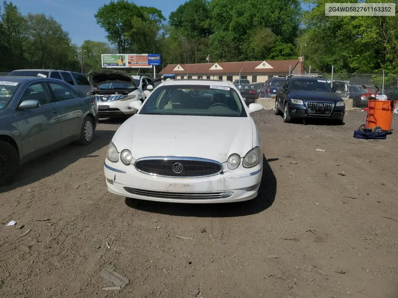 2006 Buick Lacrosse Cxl VIN: 2G4WD582761163352 Lot: 55427545