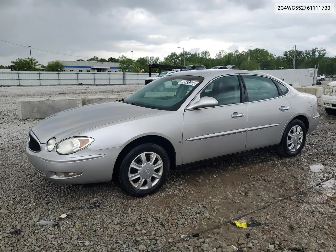 2006 Buick Lacrosse Cx VIN: 2G4WC552761111730 Lot: 55835895