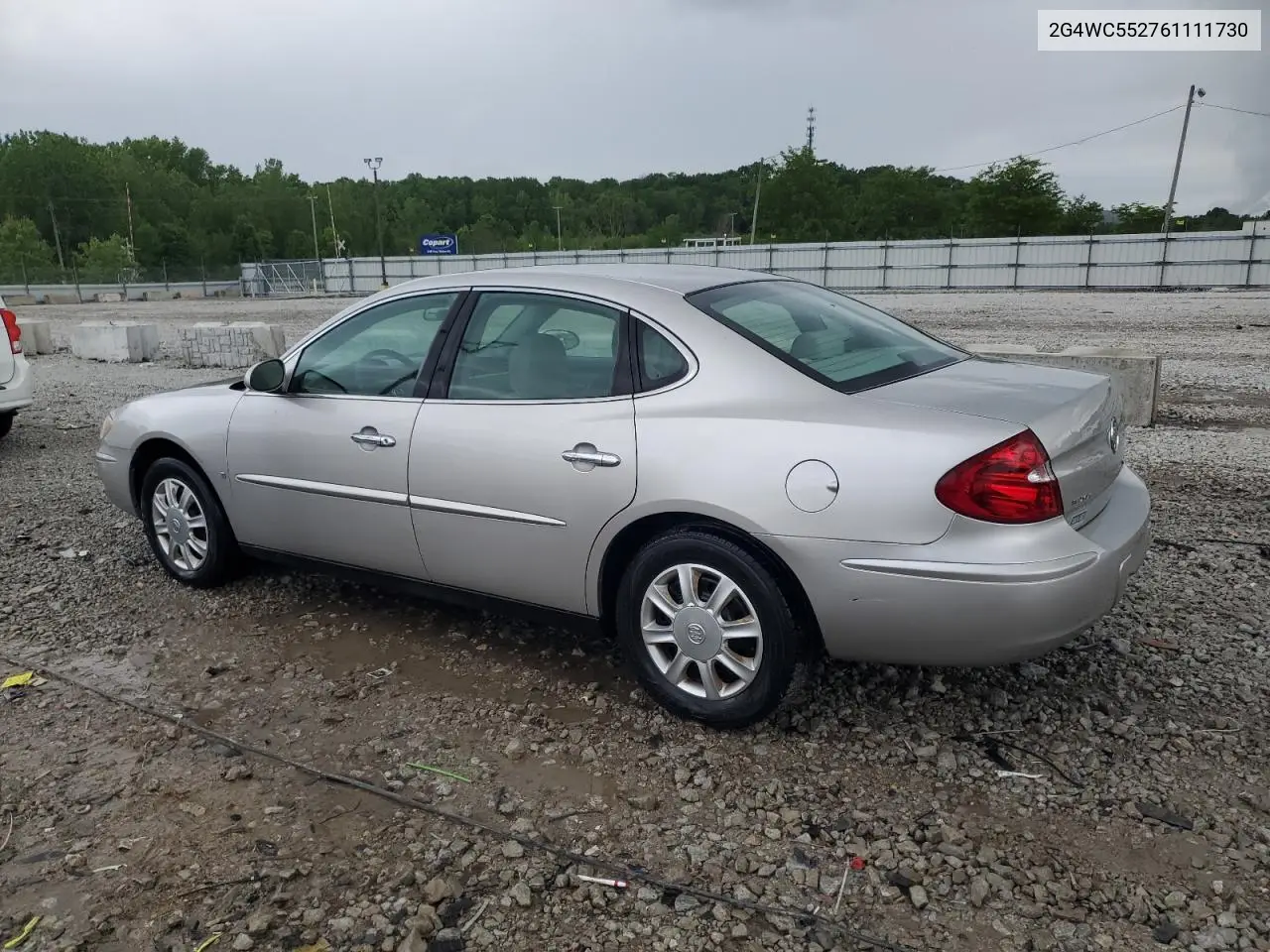 2006 Buick Lacrosse Cx VIN: 2G4WC552761111730 Lot: 55835895