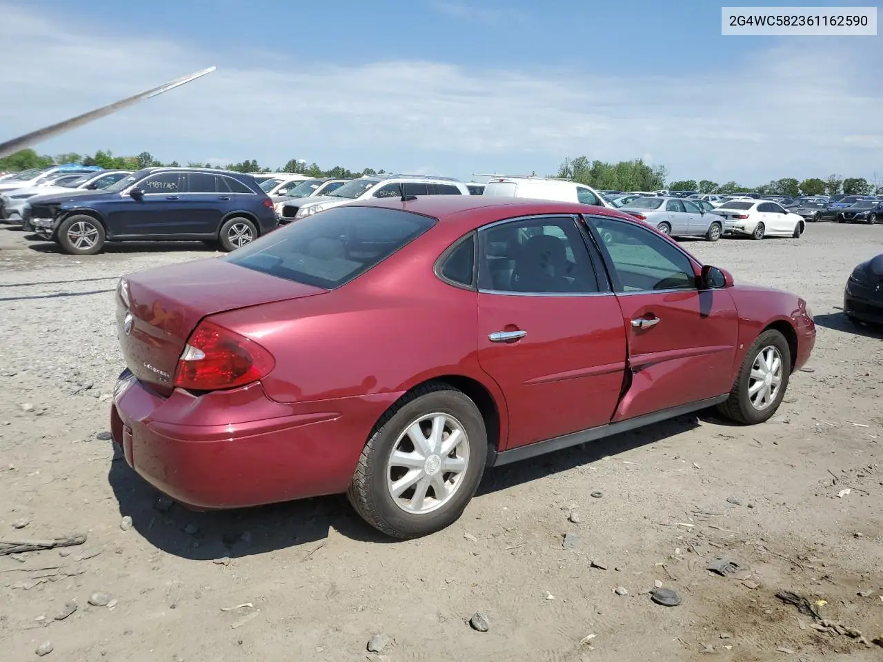 2006 Buick Lacrosse Cx VIN: 2G4WC582361162590 Lot: 56193635
