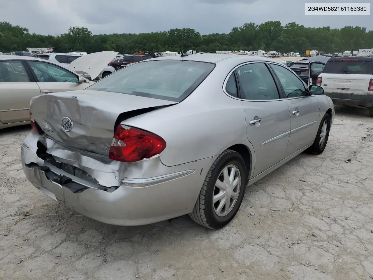 2006 Buick Lacrosse Cxl VIN: 2G4WD582161163380 Lot: 56297415