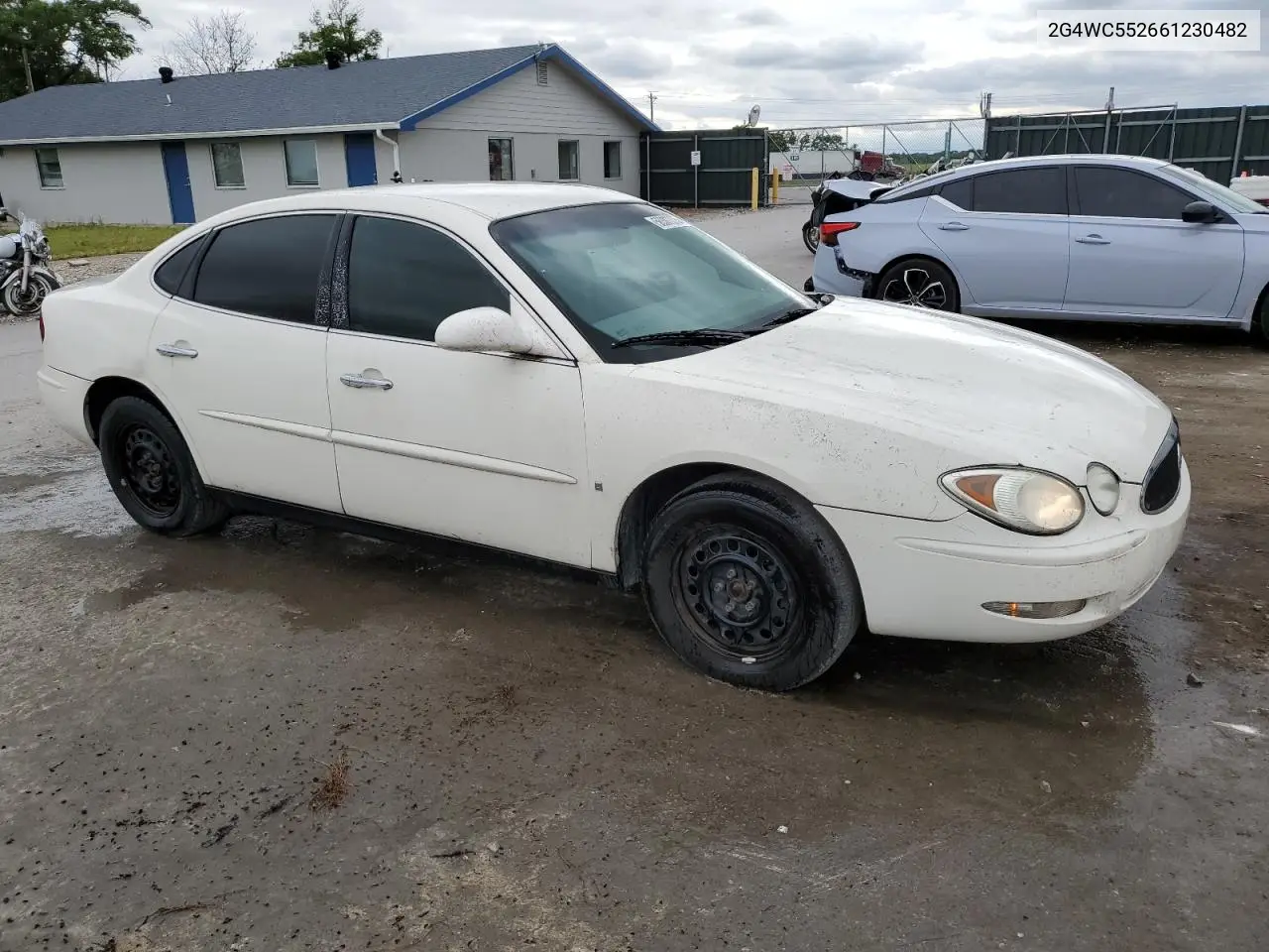 2006 Buick Lacrosse Cx VIN: 2G4WC552661230482 Lot: 56387375