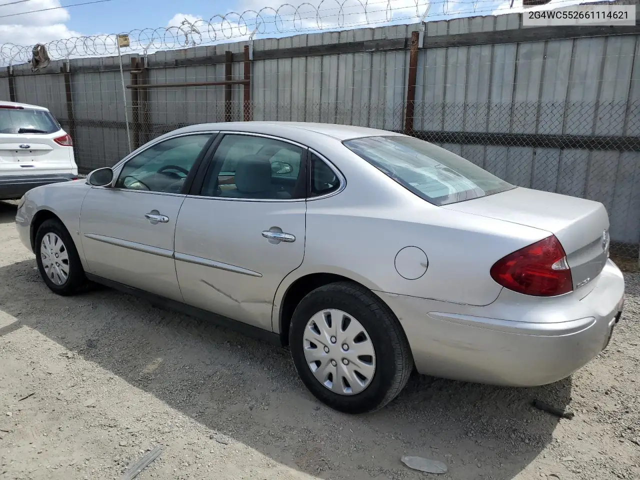 2006 Buick Lacrosse Cx VIN: 2G4WC552661114621 Lot: 56751965