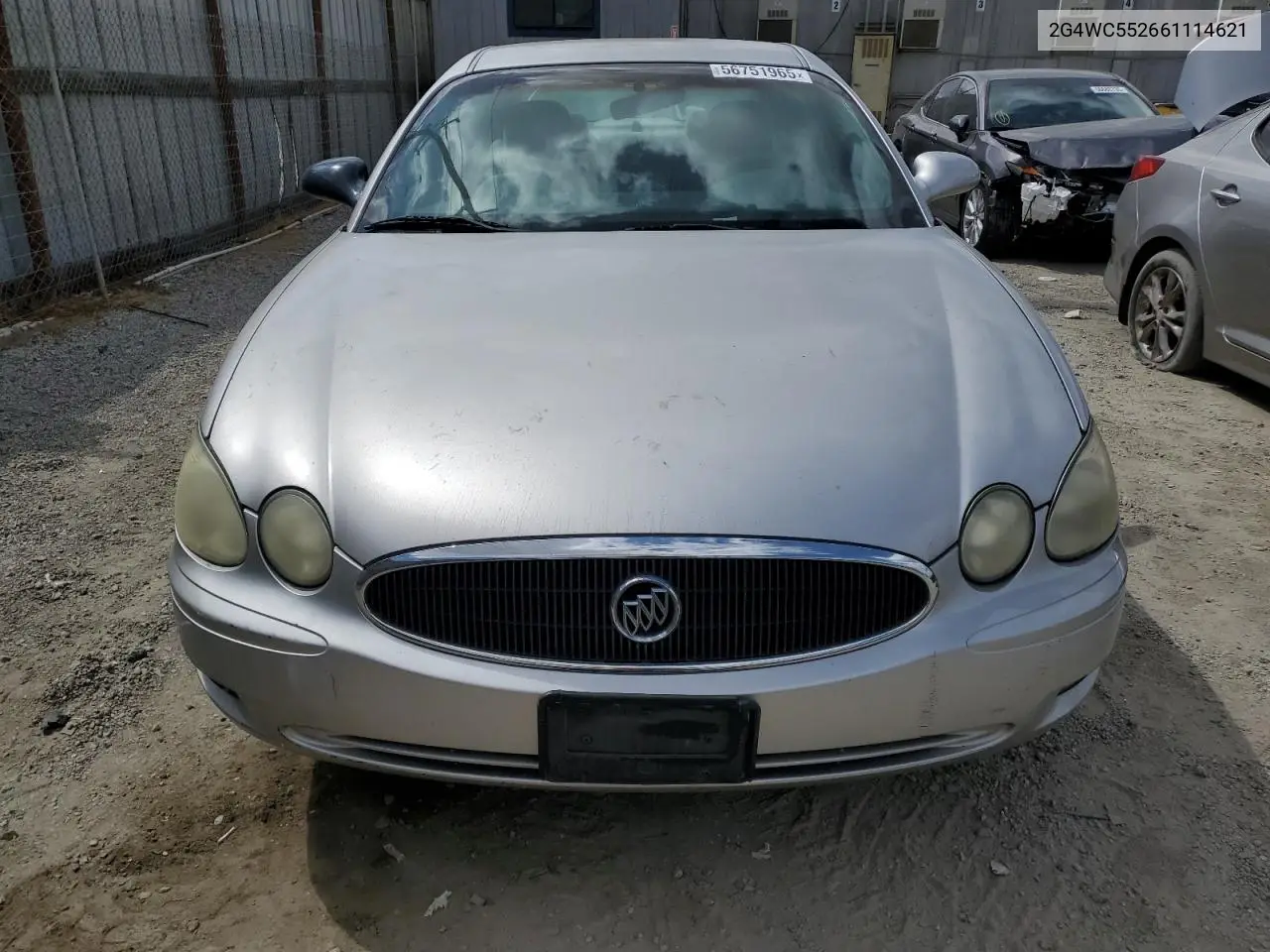2006 Buick Lacrosse Cx VIN: 2G4WC552661114621 Lot: 56751965