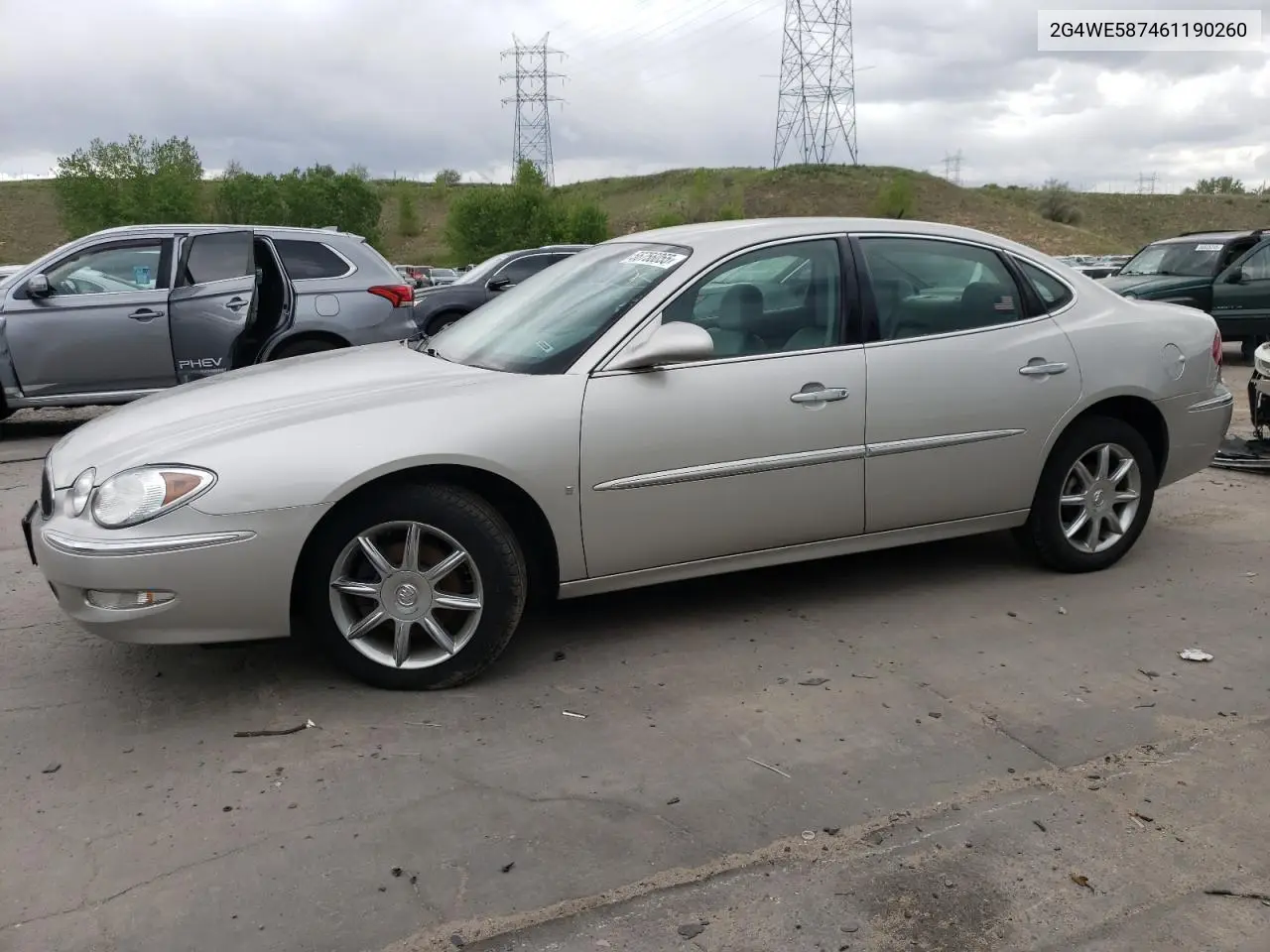 2006 Buick Lacrosse Cxs VIN: 2G4WE587461190260 Lot: 56756055