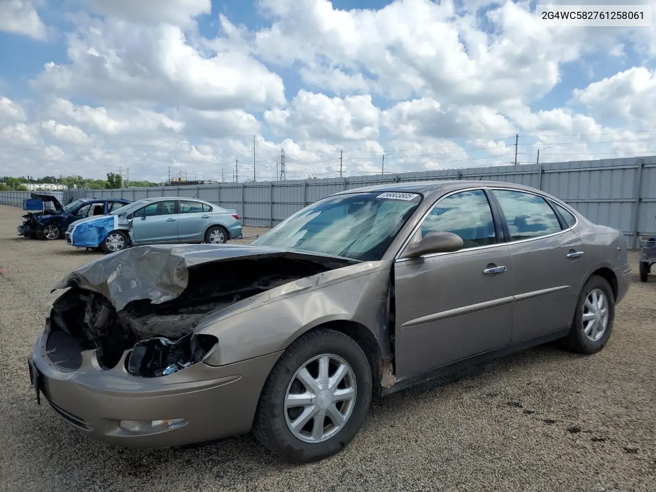 2006 Buick Lacrosse Cx VIN: 2G4WC582761258061 Lot: 56803805