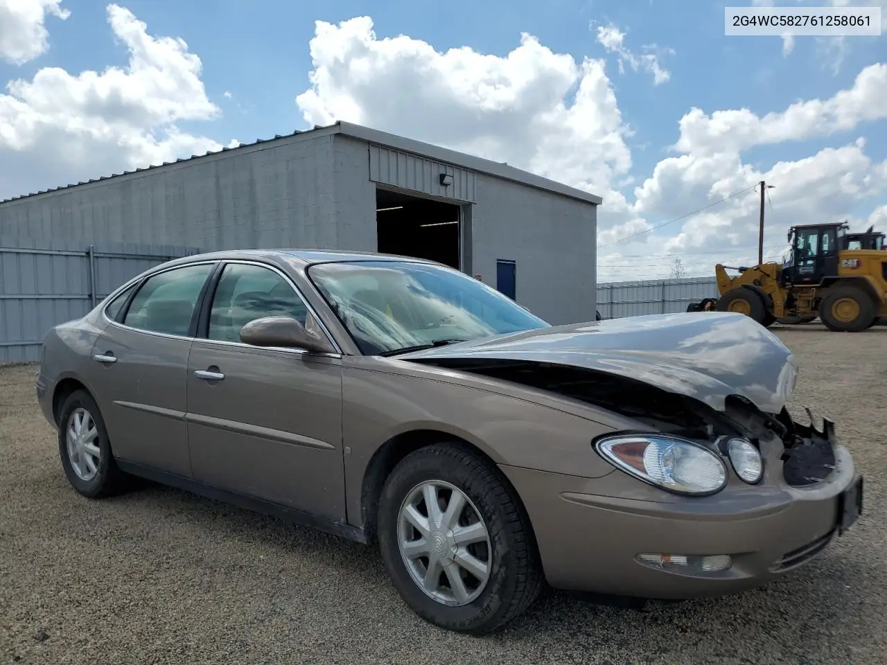 2006 Buick Lacrosse Cx VIN: 2G4WC582761258061 Lot: 56803805
