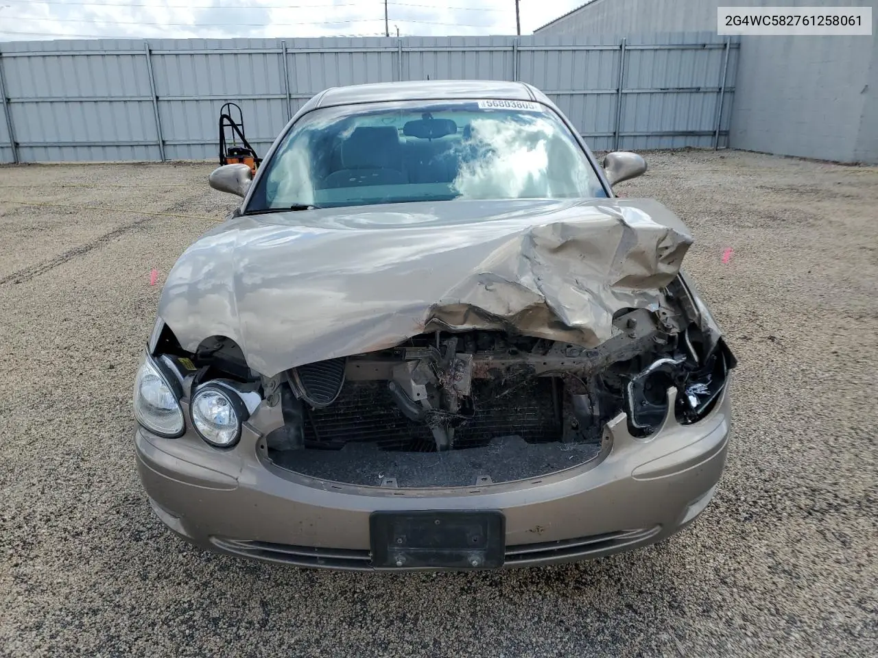 2006 Buick Lacrosse Cx VIN: 2G4WC582761258061 Lot: 56803805