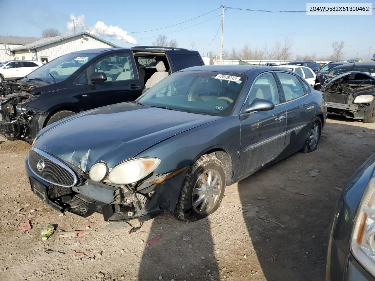 2006 Buick Lacrosse Cxl VIN: 2G4WD582X61300462 Lot: 57220845