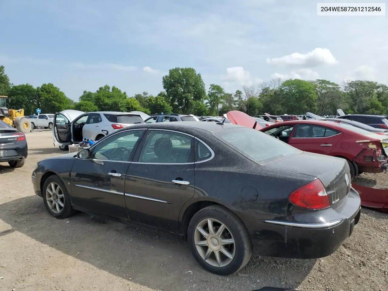 2006 Buick Lacrosse Cxs VIN: 2G4WE587261212546 Lot: 60902365