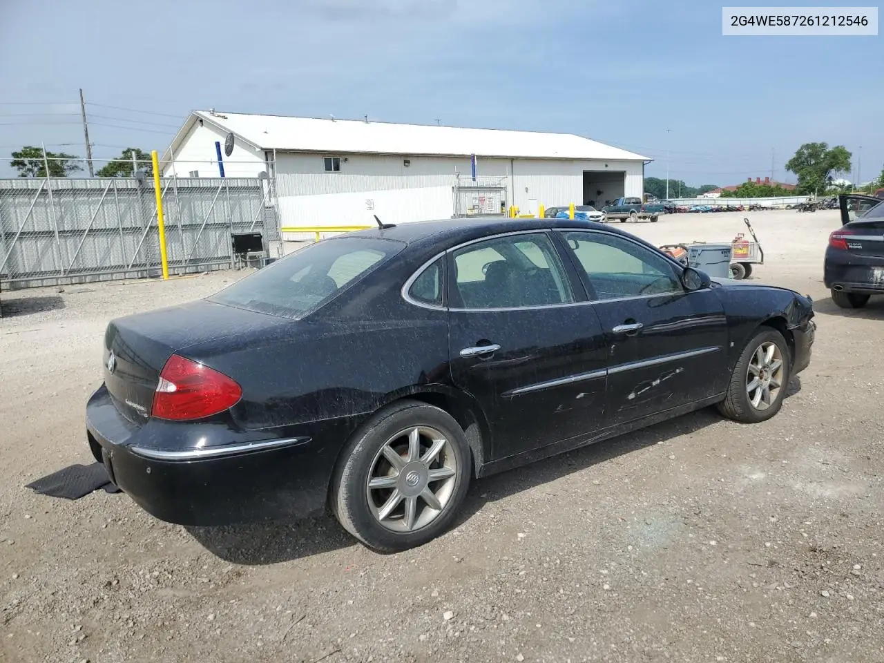 2006 Buick Lacrosse Cxs VIN: 2G4WE587261212546 Lot: 60902365