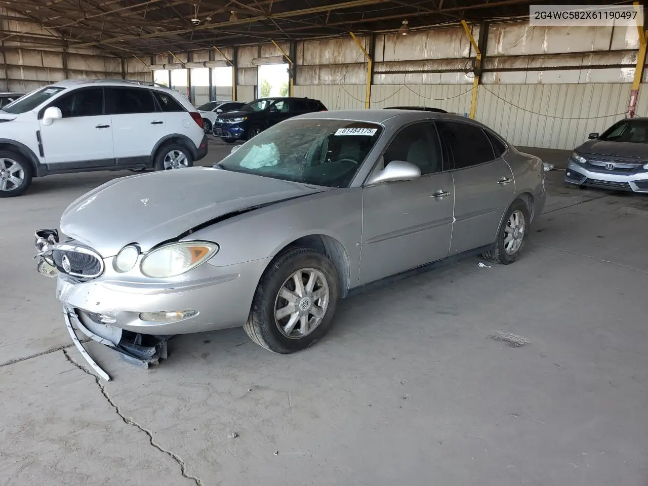 2006 Buick Lacrosse Cx VIN: 2G4WC582X61190497 Lot: 61484175