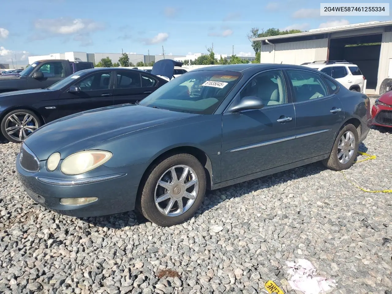 2006 Buick Lacrosse Cxs VIN: 2G4WE587461255334 Lot: 61835045
