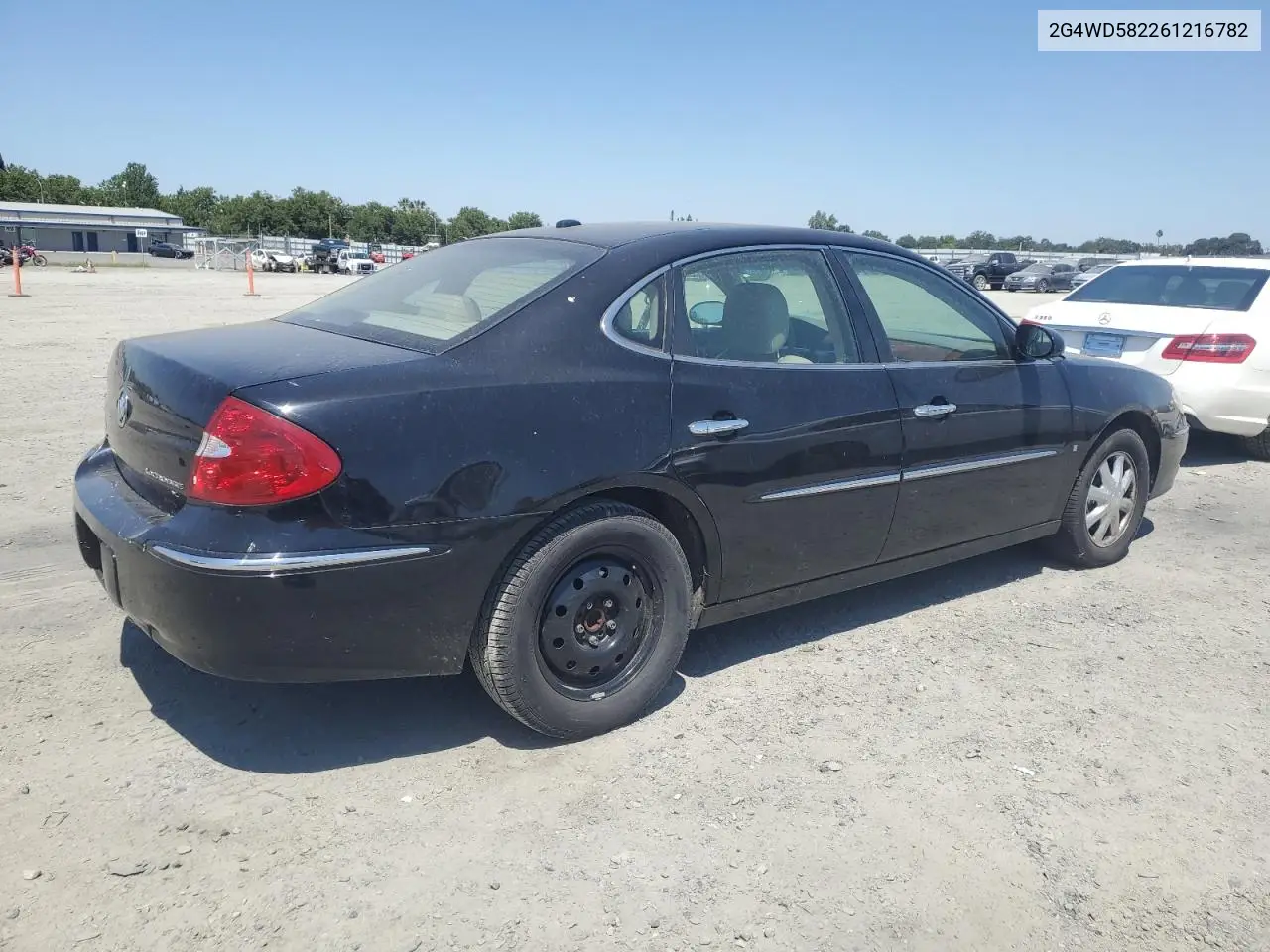 2006 Buick Lacrosse Cxl VIN: 2G4WD582261216782 Lot: 62404415