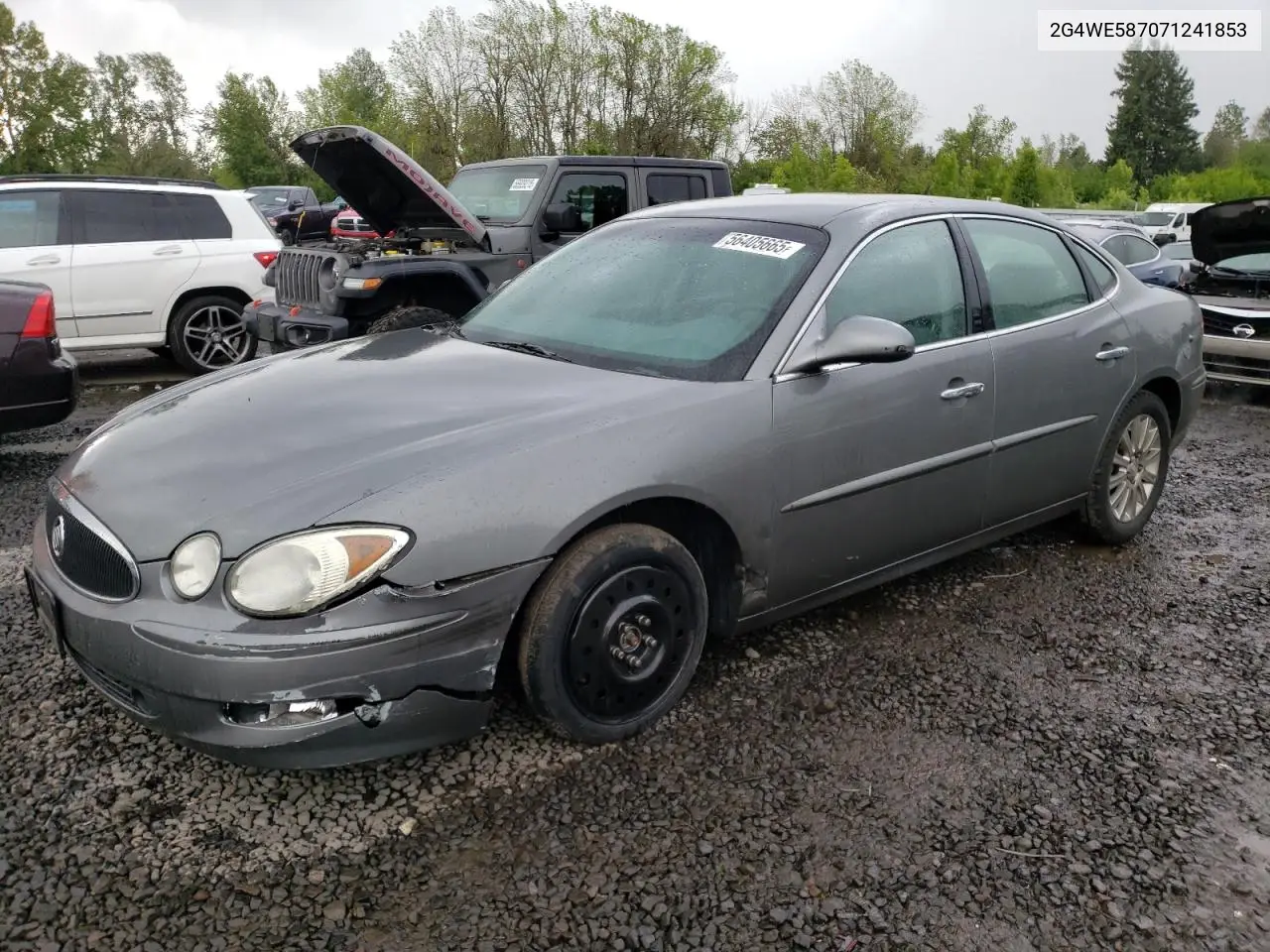 2007 Buick Lacrosse Cxs VIN: 2G4WE587071241853 Lot: 56405665