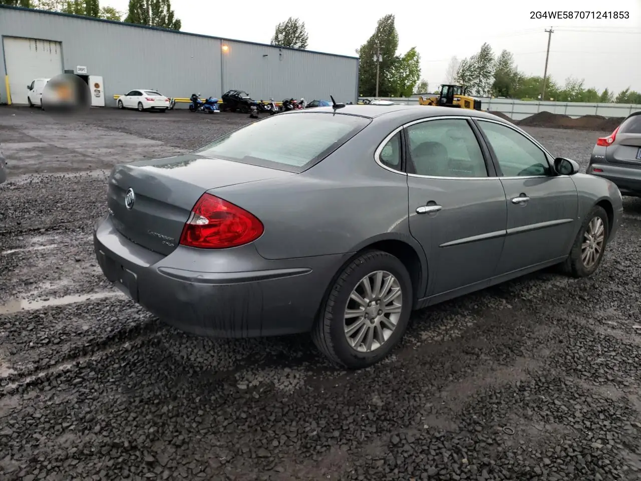2007 Buick Lacrosse Cxs VIN: 2G4WE587071241853 Lot: 56405665