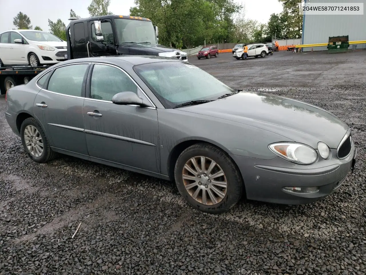 2007 Buick Lacrosse Cxs VIN: 2G4WE587071241853 Lot: 56405665