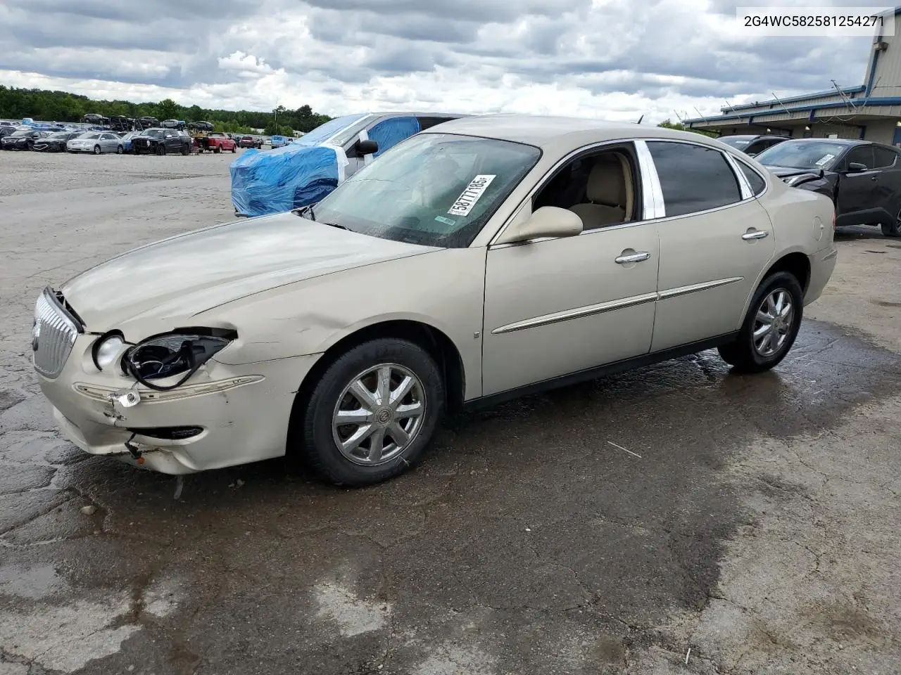 2008 Buick Lacrosse Cx VIN: 2G4WC582581254271 Lot: 58777185