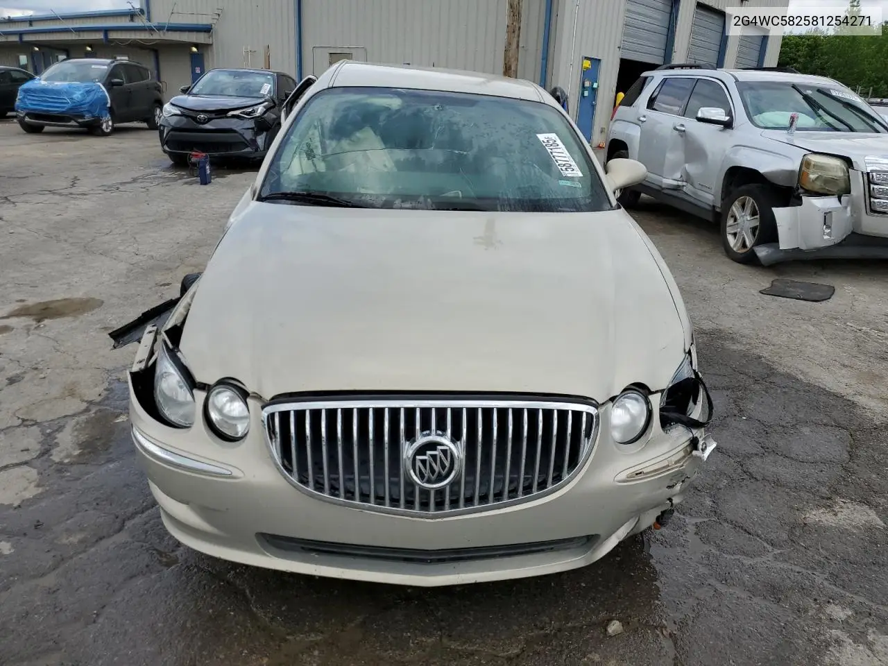 2008 Buick Lacrosse Cx VIN: 2G4WC582581254271 Lot: 58777185