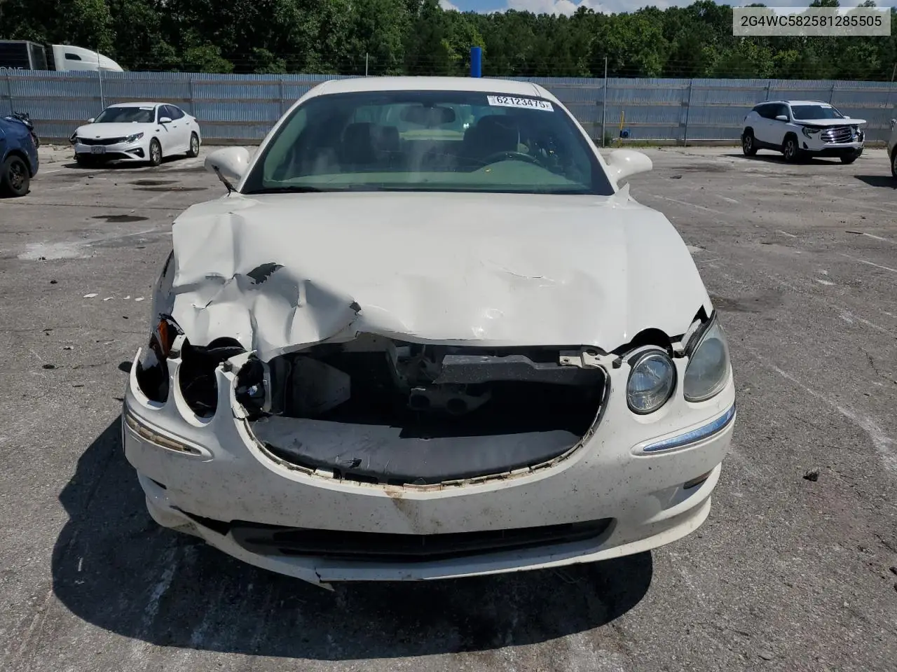 2008 Buick Lacrosse Cx VIN: 2G4WC582581285505 Lot: 62123475