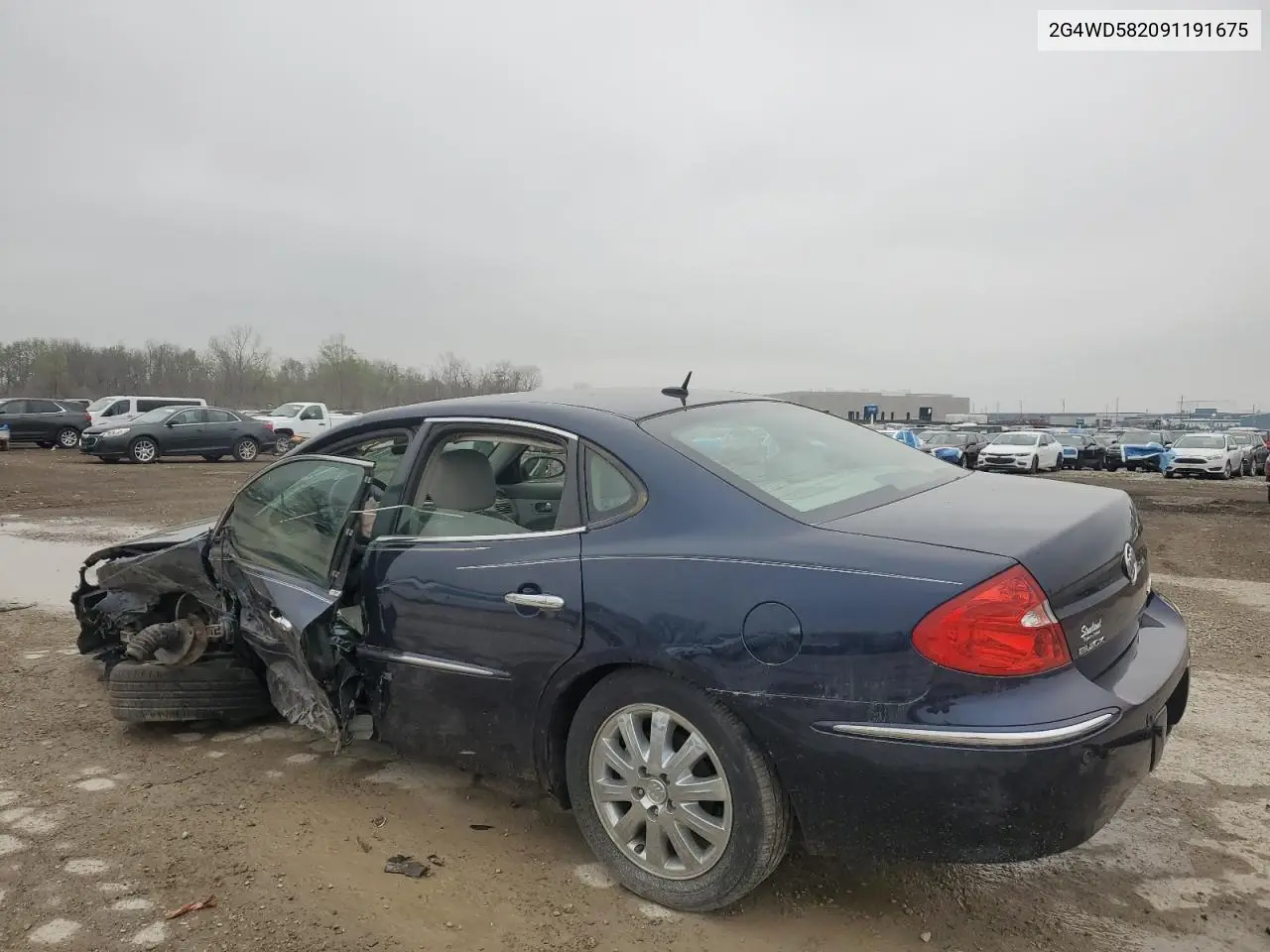 2009 Buick Lacrosse Cxl VIN: 2G4WD582091191675 Lot: 53296445