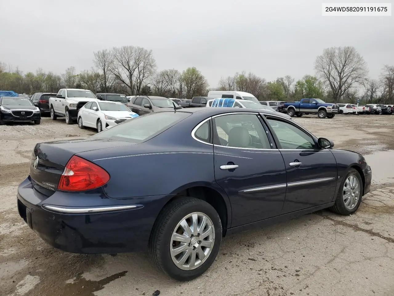2009 Buick Lacrosse Cxl VIN: 2G4WD582091191675 Lot: 53296445