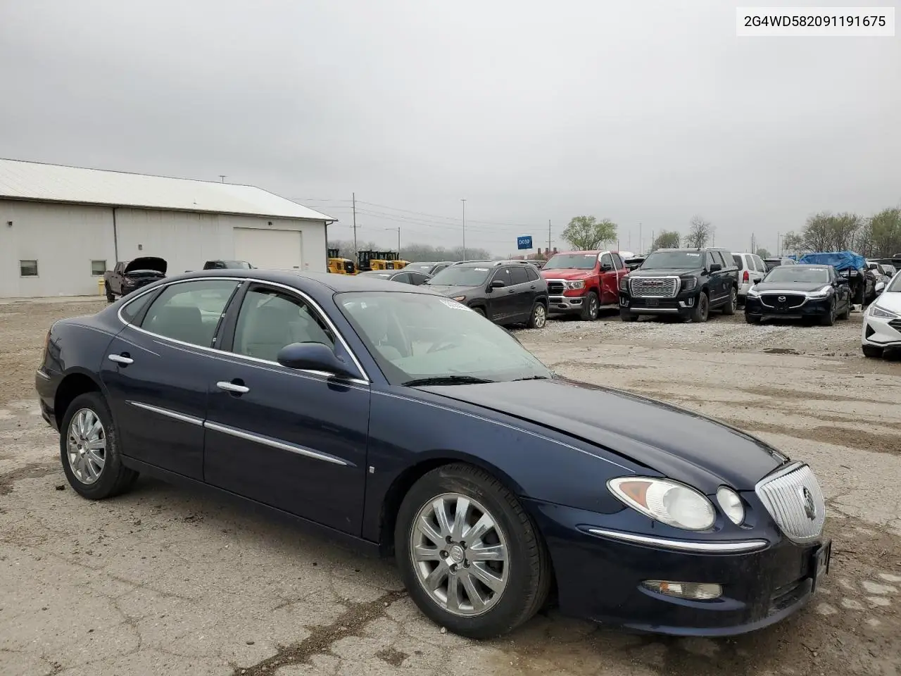 2009 Buick Lacrosse Cxl VIN: 2G4WD582091191675 Lot: 53296445