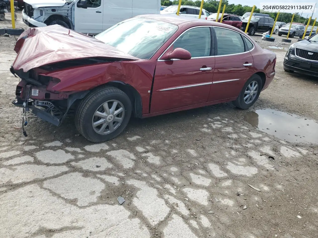 2009 Buick Lacrosse Cxl VIN: 2G4WD582291134877 Lot: 63050685