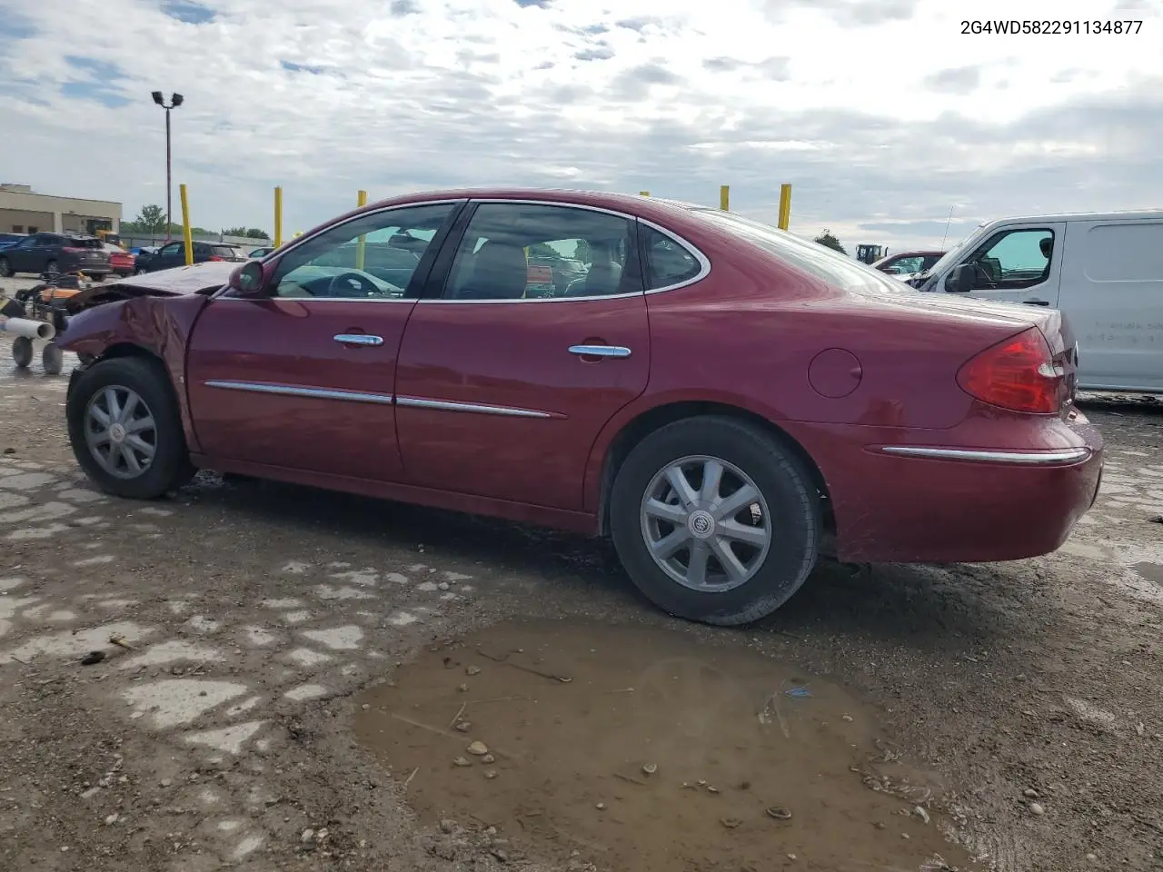 2009 Buick Lacrosse Cxl VIN: 2G4WD582291134877 Lot: 63050685