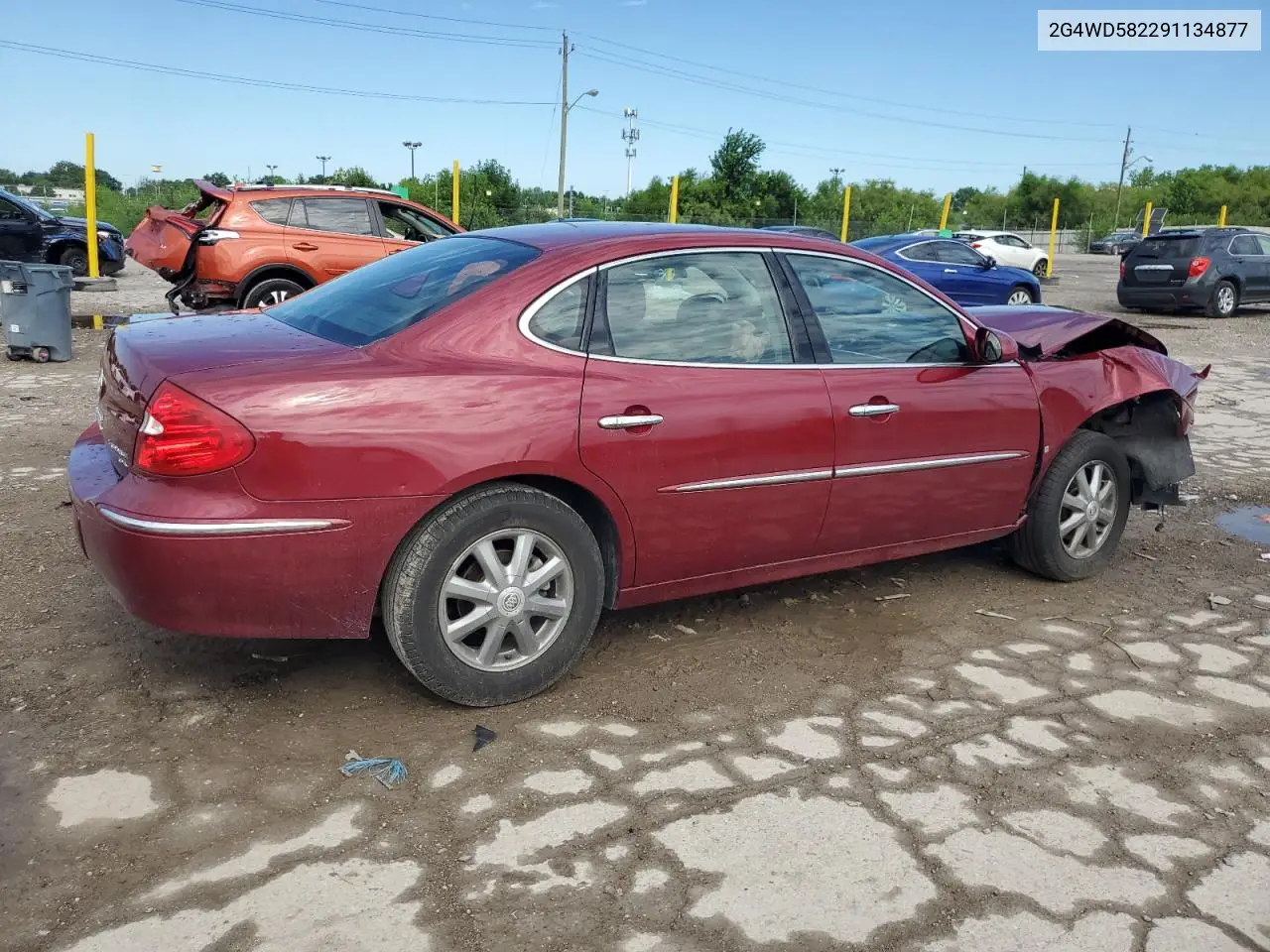 2009 Buick Lacrosse Cxl VIN: 2G4WD582291134877 Lot: 63050685