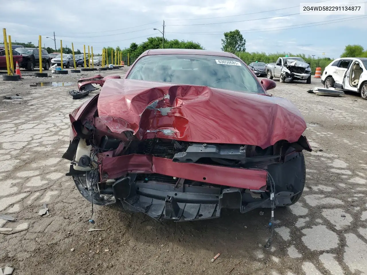 2009 Buick Lacrosse Cxl VIN: 2G4WD582291134877 Lot: 63050685