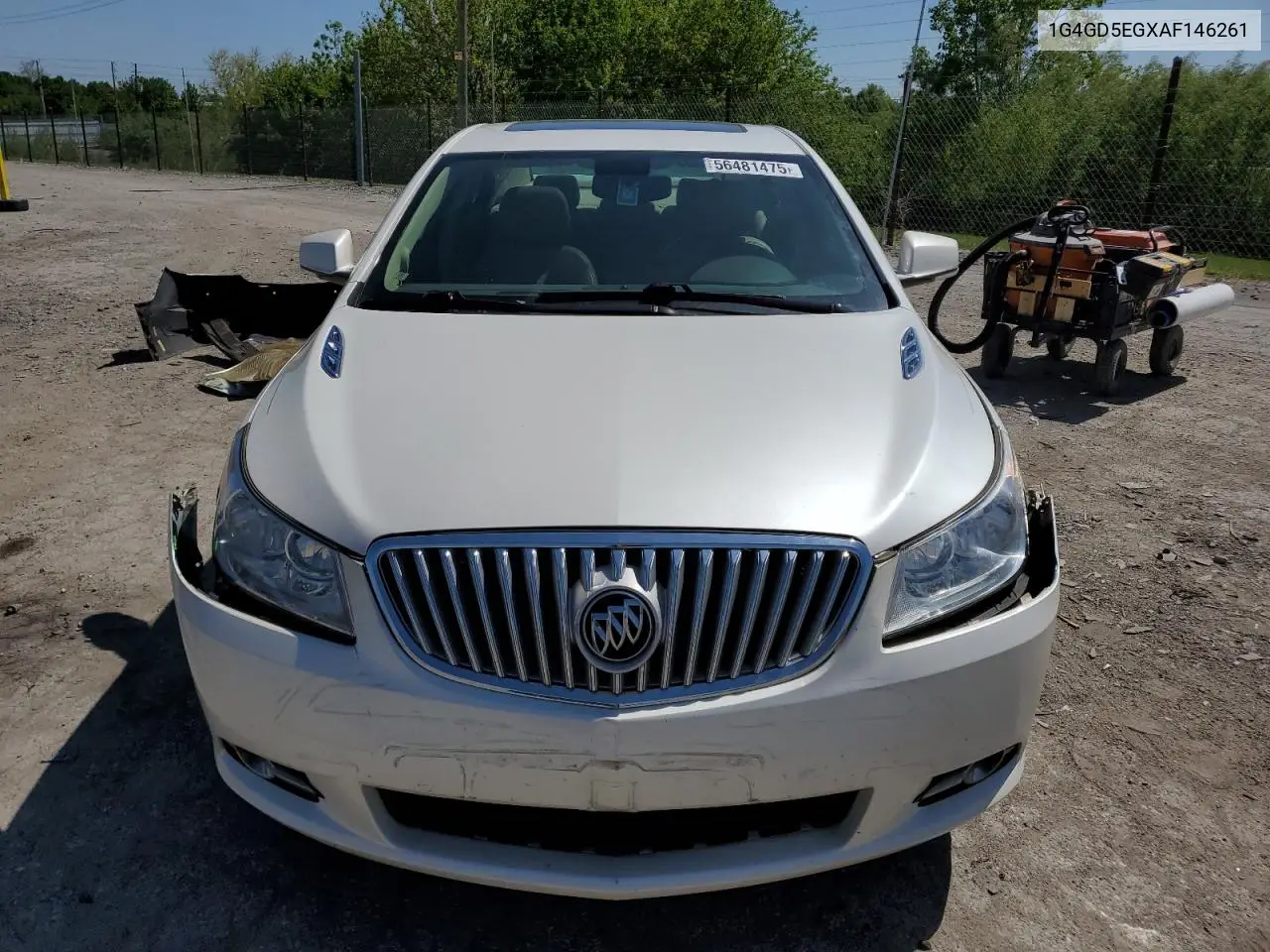 2010 Buick Lacrosse Cxl VIN: 1G4GD5EGXAF146261 Lot: 56481475