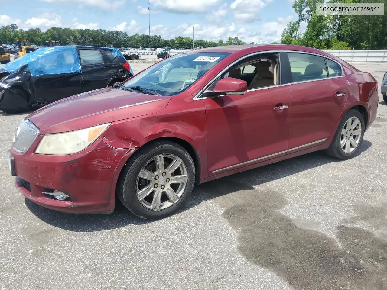 2010 Buick Lacrosse Cxl VIN: 1G4GC5EG1AF249541 Lot: 56733645