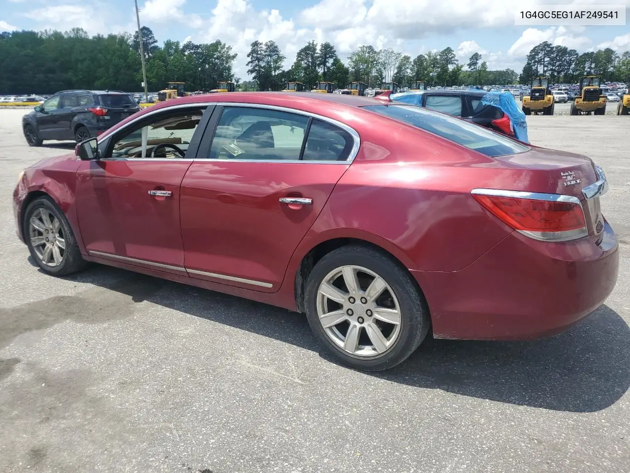 2010 Buick Lacrosse Cxl VIN: 1G4GC5EG1AF249541 Lot: 56733645