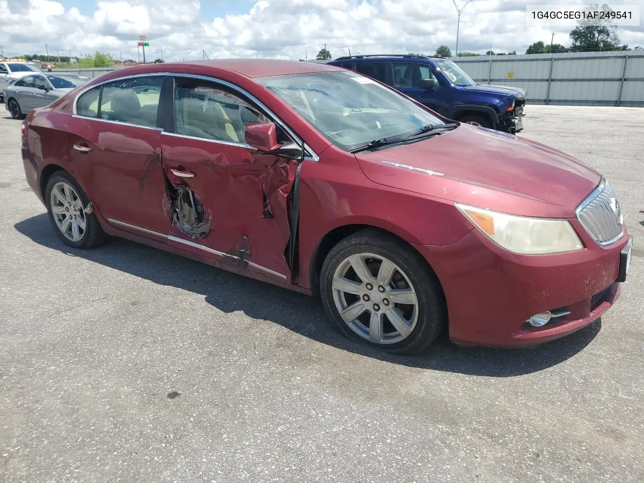 2010 Buick Lacrosse Cxl VIN: 1G4GC5EG1AF249541 Lot: 56733645