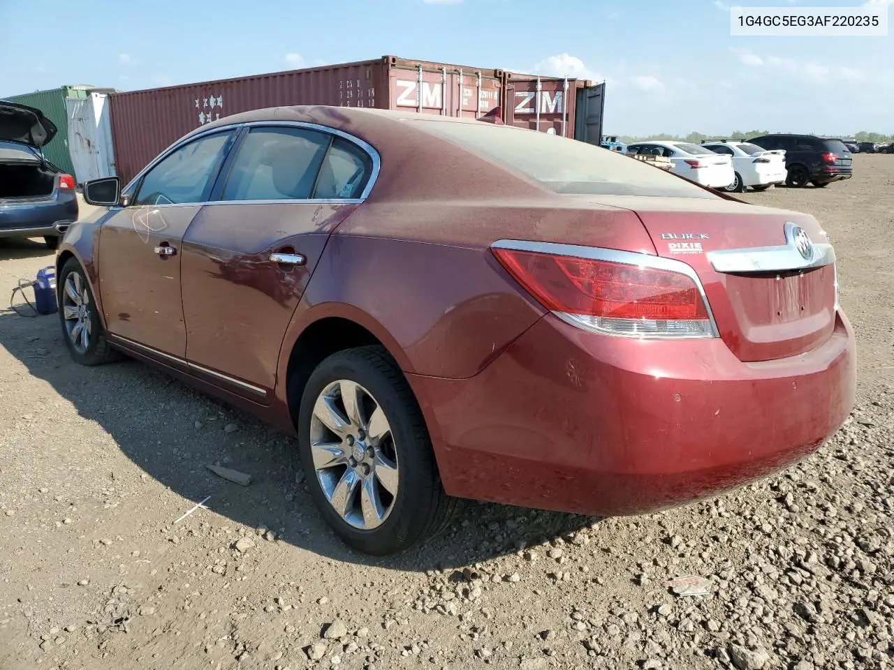 2010 Buick Lacrosse Cxl VIN: 1G4GC5EG3AF220235 Lot: 57124615