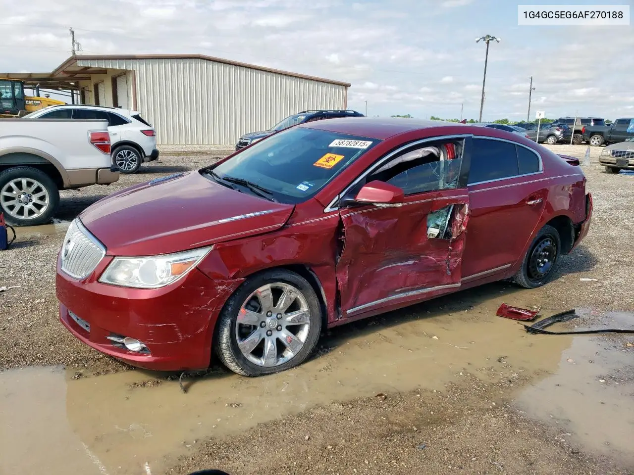 2010 Buick Lacrosse Cxl VIN: 1G4GC5EG6AF270188 Lot: 58782815