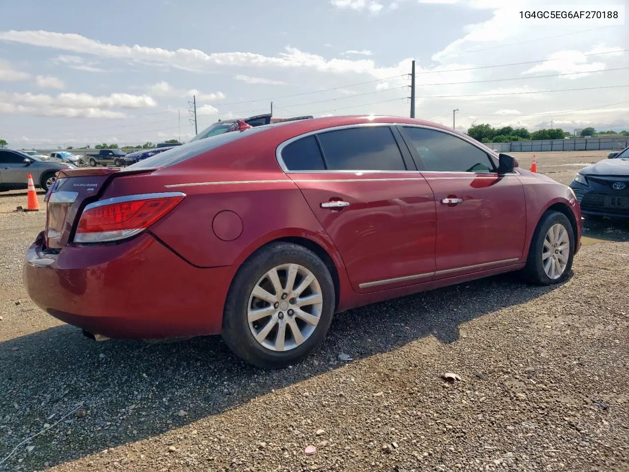2010 Buick Lacrosse Cxl VIN: 1G4GC5EG6AF270188 Lot: 58782815
