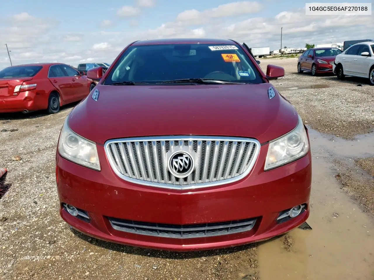 2010 Buick Lacrosse Cxl VIN: 1G4GC5EG6AF270188 Lot: 58782815