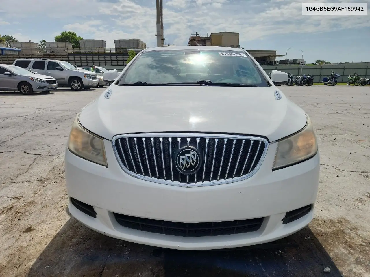2010 Buick Lacrosse Cx VIN: 1G4GB5EG9AF169942 Lot: 61646885