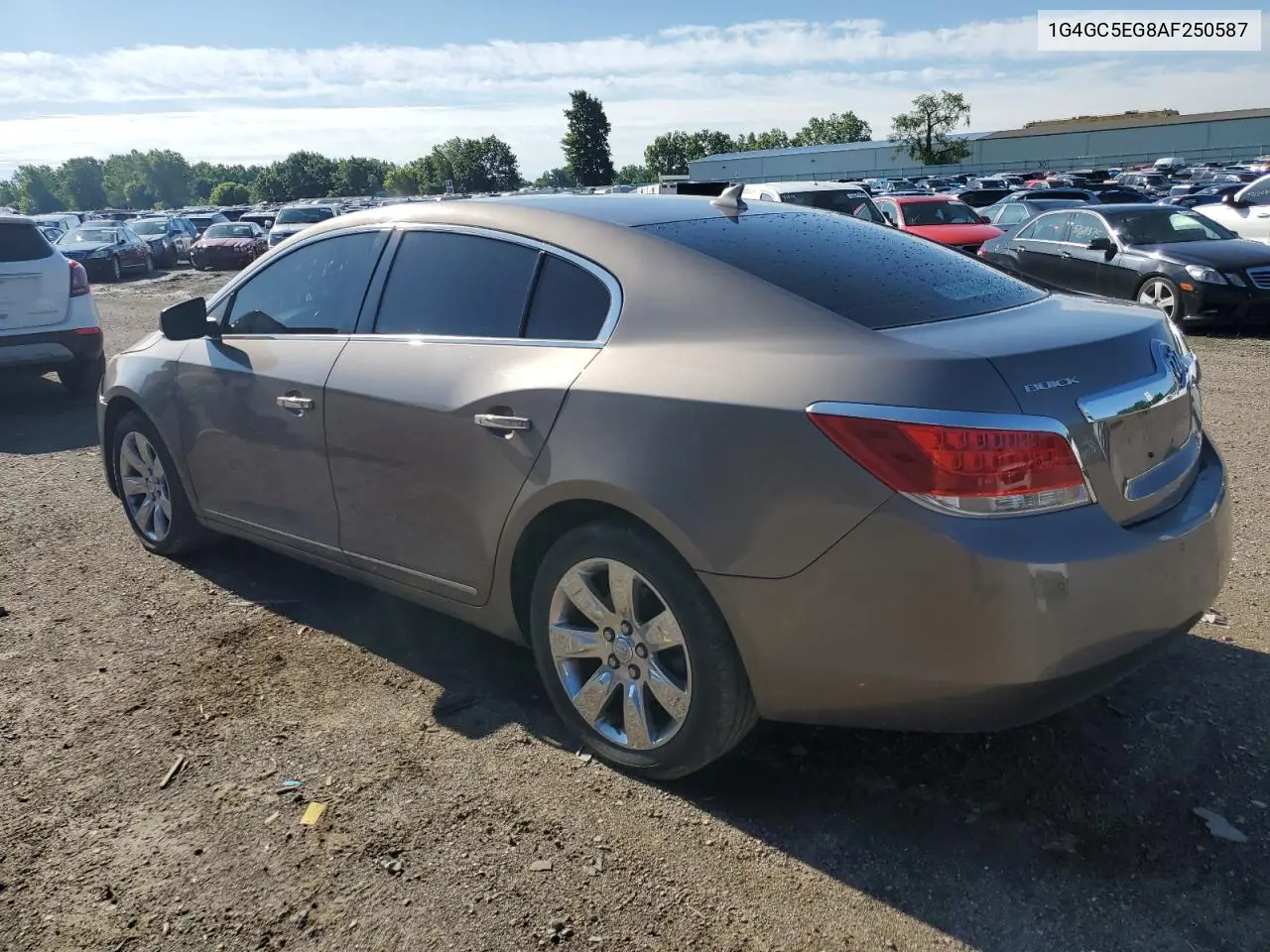 2010 Buick Lacrosse Cxl VIN: 1G4GC5EG8AF250587 Lot: 63001195