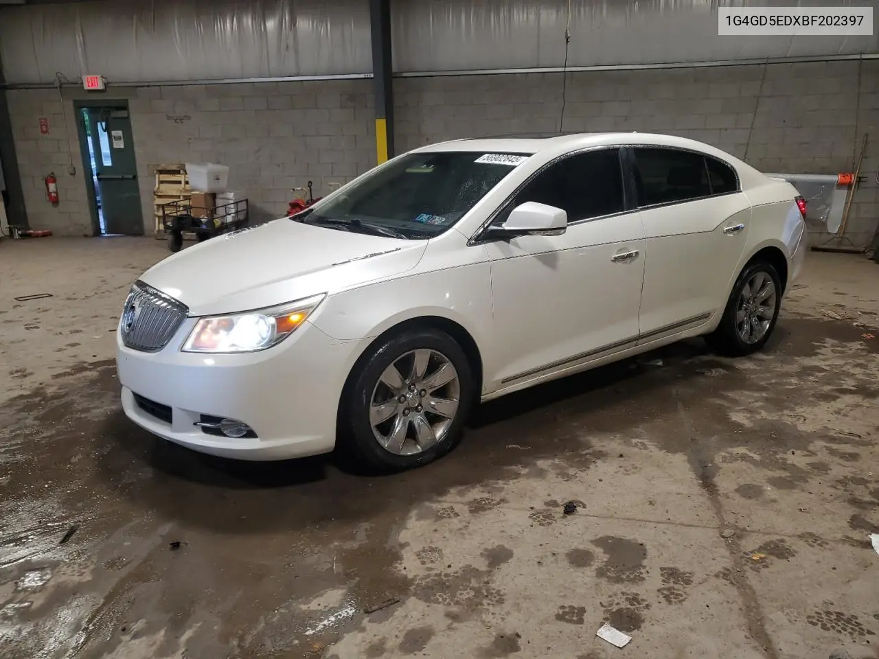 2011 Buick Lacrosse Cxl VIN: 1G4GD5EDXBF202397 Lot: 56902845