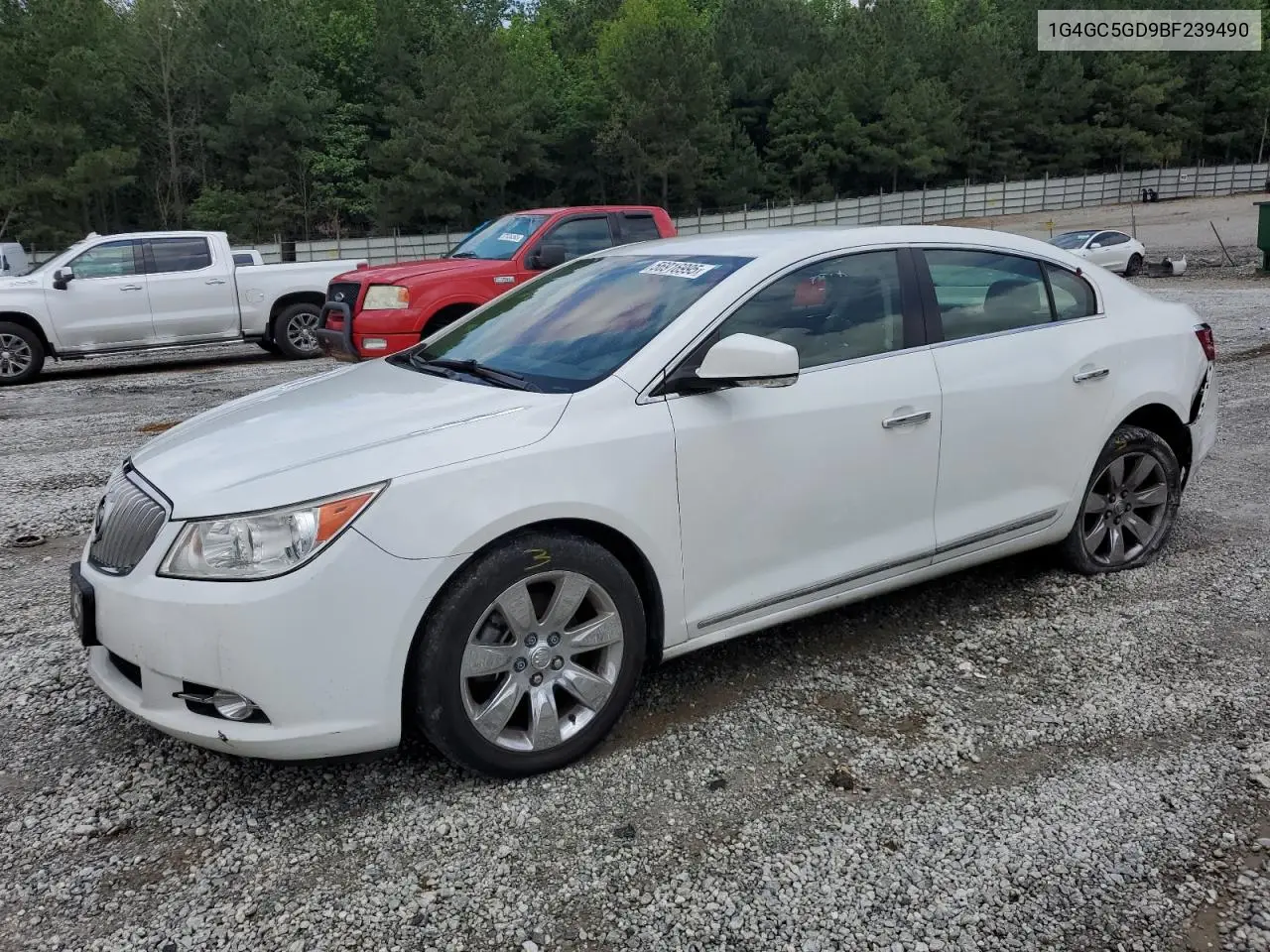 2011 Buick Lacrosse Cxl VIN: 1G4GC5GD9BF239490 Lot: 56916995