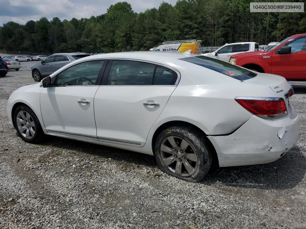 2011 Buick Lacrosse Cxl VIN: 1G4GC5GD9BF239490 Lot: 56916995