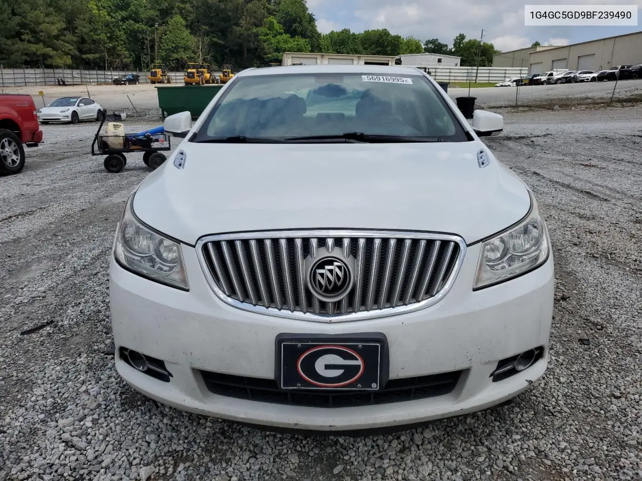 2011 Buick Lacrosse Cxl VIN: 1G4GC5GD9BF239490 Lot: 56916995
