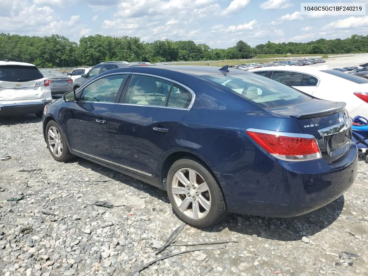 2011 Buick Lacrosse Cxl VIN: 1G4GC5GC1BF240219 Lot: 57099625
